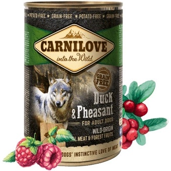 Carnilove Wild Meat Duck & Pheasant 6 x 400 g