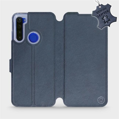 Pouzdro Mobiwear Luxusní flip Xiaomi Redmi Note 8T kožené Modré