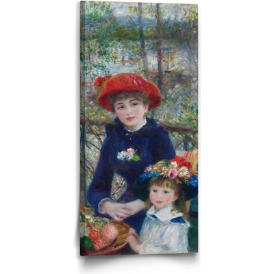 Sablio Obraz Dve sestry (Na terase) - Pierre-Auguste Renoir - 110x50 cm
