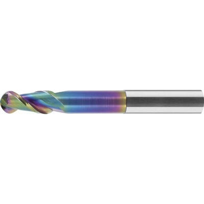 Rádiusová fréza VHM 16,0mm Z2 střední HA TA-C FORMAT GT