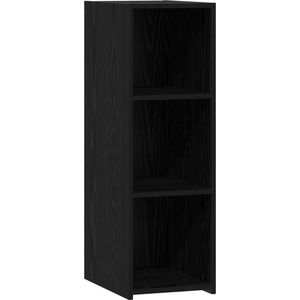 vidaXL Служебен шкаф Черен дъб 30 x 41 x 93 см Инженерна дървесина (8010930)