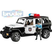 Bruder 2526 JEEP WRANGLER Policie s figurkou policisty