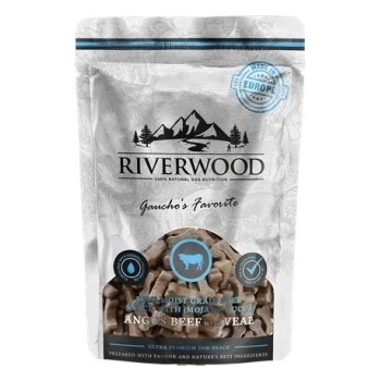 Riverwood - Хрупкави лакомства за кучета, телешко и говеждо месо, 200 гр