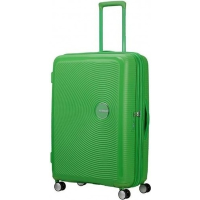 American Tourister Soundbox Spinner77/28 EXP TSA Grass Green zelená 97 L
