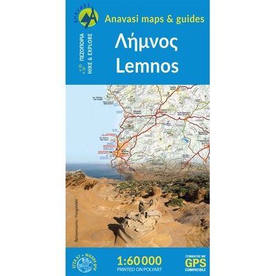mapa Lemnos 1:60 t.