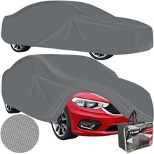 Xtrobb 23837 Ochranná plachta na auto XXL sivá