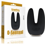 Lovetoy O-Sensual Rapture Twin Clitoral or Nipple Vibrator Black