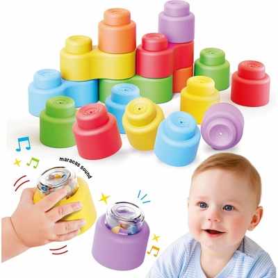 Quercetti 4145 Momy Soft Happy Sound 18 ks