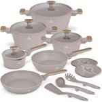 Berlinger Haus Taupe Collection Set 15 pcs (BH/8344)