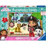 Ravensburger Пъзел за под Ravensburger от 24 части - Къщичката за кукли на Габи (3179) - baby