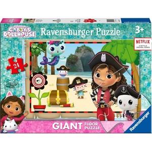 Ravensburger Пъзел за под Ravensburger от 24 части - Къщичката за кукли на Габи (3179) - baby