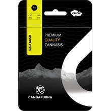 Cannapurna CBD květy konopí 16 % Cali Kush outdoor 1 % THC 2 g