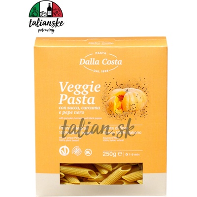 Dalla Costa Penne celozrnné Veggie pasta 250 g