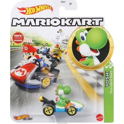 Mattel Hot Wheels Mario Kart Yoshi Pipe Frame DieCast