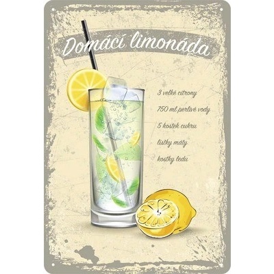 Plechová cedule Limonáda 20x30 cm