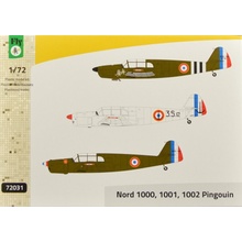 Fly Model Nord 1000 1001 1002 Pingouin 1:72