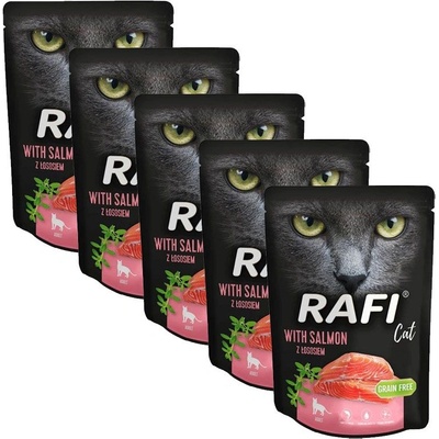 RAFI Cat Възрастни Пате с Лосос 5 x 300 г