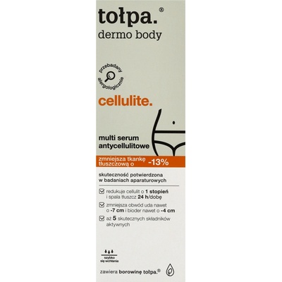 Tołpa Dermo Body Cellulite zoštíhľujúce a spevňujúce sérum proti celulitíde 250 ml