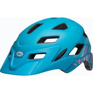 Bell Детска велосипедна каска Bell Sidetrack Integrated MIPS Jr matte light blue/chapelle