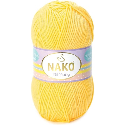 Nako Příze Elit baby 2857 žlutá