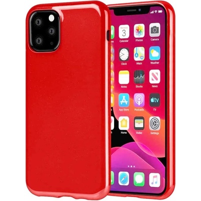 IPhone Силиконов кейс Jelly за IPhone 12/12 Pro, Червен (4150)