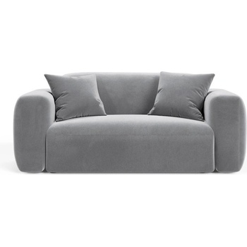 Cosmopolitan Design Сив кадифен диван 180 cm Strino - Cosmopolitan Design (COS_2S_44_F1_STRINO7)