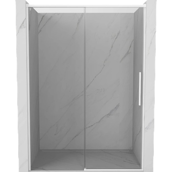 Mexen Rox плъзгащи се душ врати 155 см, прозрачен, бял - 8C2-155-000-20-00 (8C2-155-000-20-00)