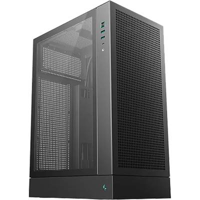 CH170 PLUS, Mini Tower, Mini-ITX/Micro-ATX, 2xUSB3.0, 1xType-C Gen 2, 1xAudio/Mic, Mesh Panel, Black, R-CH170-BKNGM0-G, (CH170_PLUS)