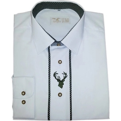 Košile Luko myslivecká s dlouhým rukávem s výšivkou 162111 – Zbozi.Blesk.cz