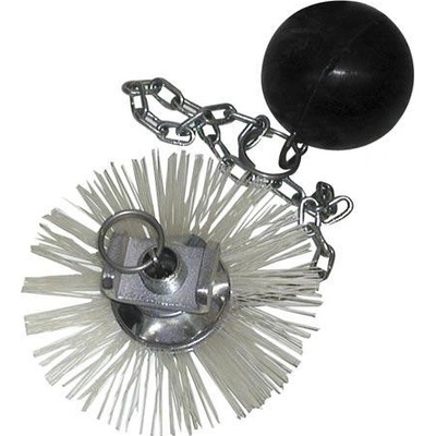 M.A.T. Růžice komínová silon. s gumovým závažím 140 mm – Zboží Dáma