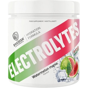 SWEDISH Supplements Electrolytes Clear | Hydration Formula with Pink Himalayan Salt & CocoMineral® [240 грама] Watermelon Mania