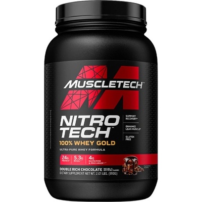 MuscleTech Nitro Tech / Whey Gold [1020 грама] Шоколад