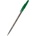 Centrum Химикалка Centrum Pioneer, зелен цвят на писане, 0.5 mm, прозрачна, цената е за 1бр. (продава се в опаковка от 50 бр. ) (OK100271)