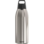 SIGG - Insulated drinking bottle - Thermos bottle Shield Therm One Brushed - carbonated drinks - leak-proof - dishwasher safe - BPA-free - 90% recycled stainless steel - silver - 6218.10 (6218.10)