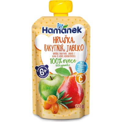 HAMÁNEK Hruška s rakytníkem 100 g – Zboží Mobilmania