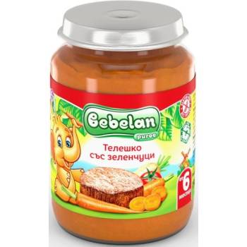 Bebelan телешко със зеленчуци - 190 г