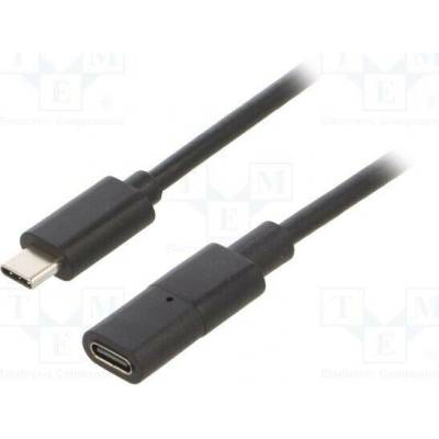 Cliff FCR72001 USB C zásuvka USB C vidlice 0,5m