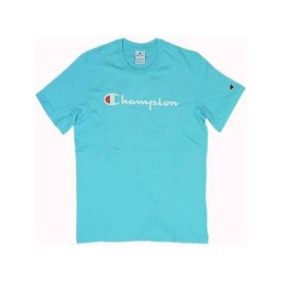 Мъжка тениска с къс ръкав Champion SS TEE 220256 Син Размер XL