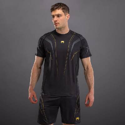 Venum | Официален Вносител за България Тениска Venum Streamline Dry-Tech T-Shirt - Black/Gold - M