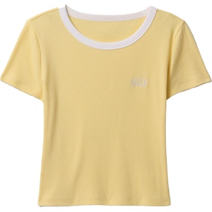 GAP Small logo ringer жълто, бяло xxl (727444-06)