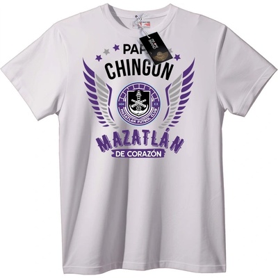 NOONEBRAND Тениска Mazatlán на сърцето - 2XL, White
