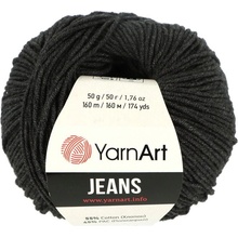 YarnArt Jeans 28 sivo čierna