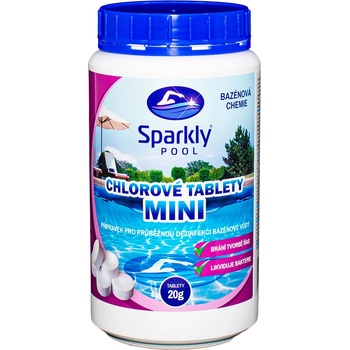 Sparkly POOL Chlorové tablety do bazénu MINI 1 kg