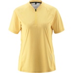 Gonso Дамска фланелка с къс ръкав за колоездене Gonso Women's Adventure Jersey Soft Touch Cycling jersey - Yellow Finch - размер 50 (EU) (156-2645-0419)
