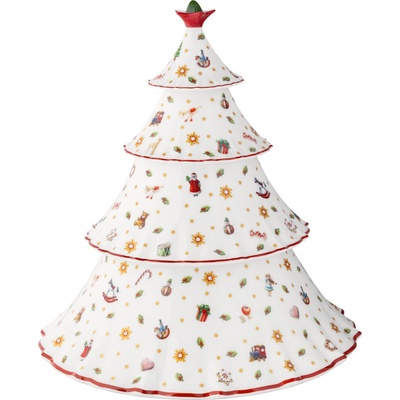 Villeroy & Boch Vánoční dóza ve tvaru stromku, kolekce Toy's Delight -
