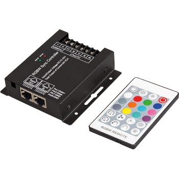 Ultralux Rf контролер за rgbw led осветление, 24А 12-24v dc 288w(12v) (rgbwrfc24)