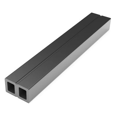 NIKA Подложен монтажен профил за WPC декинг 50x30 mm, L=2.0 м, черен (FR-DT ACC001)