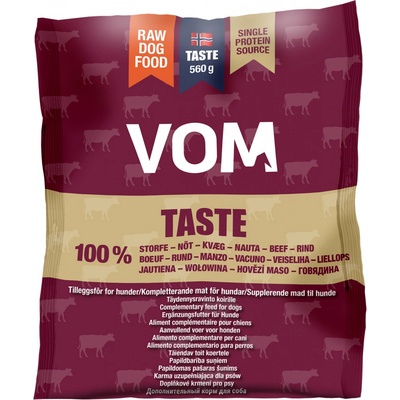VOM og Hundemat Taste kuřecí mražené BARF nugety 0,56 kg