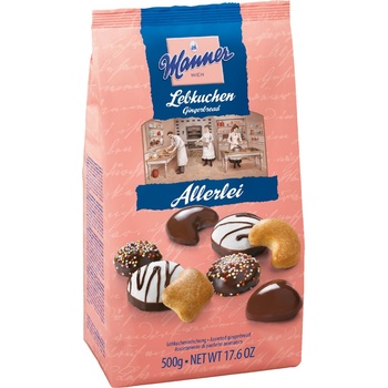 Manner Меденки Manner Lebkuchen Allerlei 500гр
