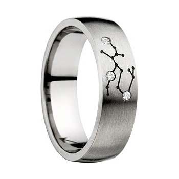 Swepol Titanový prsten Zodiac znamení střelec ZOD C10